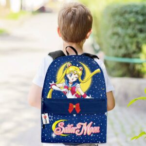 Moon Backpack Custom Usagi Tsukino Sailor Anime Bag for Otaku 5