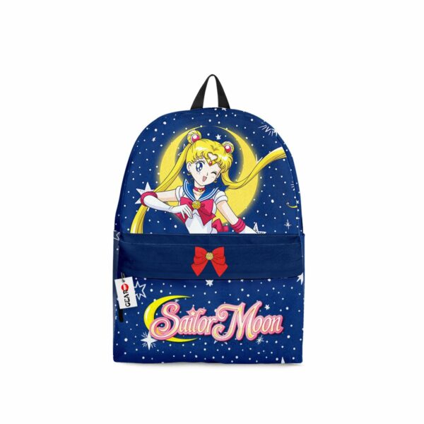 Moon Backpack Custom Usagi Tsukino Sailor Anime Bag for Otaku 1