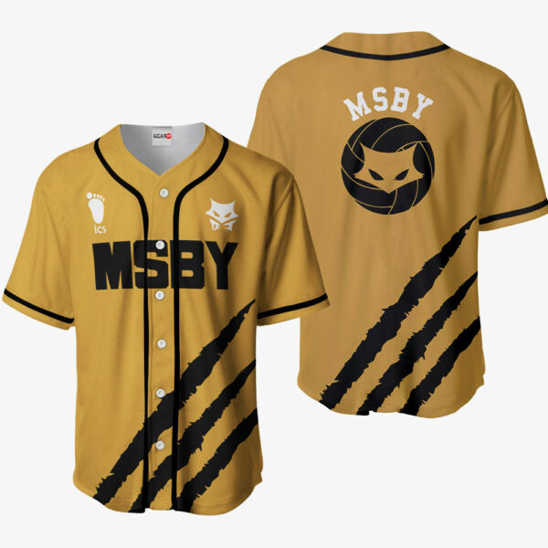 MSBY Jersey Shirt Custom Haikyuu Anime Merch Clothes 1
