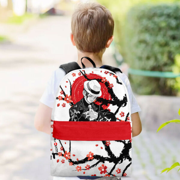 Muzan Kibutsuji Backpack Custom Kimetsu Anime Bag Japan Style 3