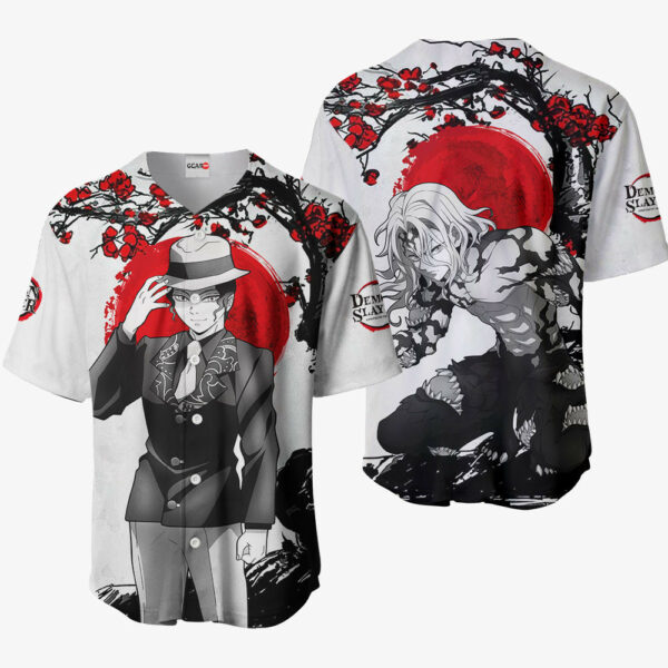Muzan Kibutsuji Jersey Shirt Custom Kimetsu Anime Merch Clothes Japan Style 1
