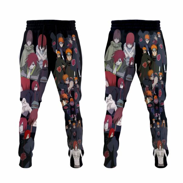 Nagato Pain Jogger Pants Fleece Custom NRT Characters Anime Sweatpant 4