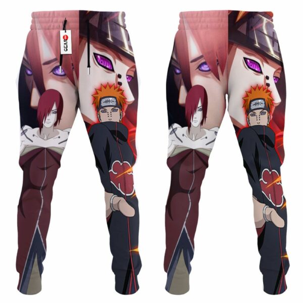 Nagato Pain Sweatpants Custom Anime NRT Jogger Pants Merch 4