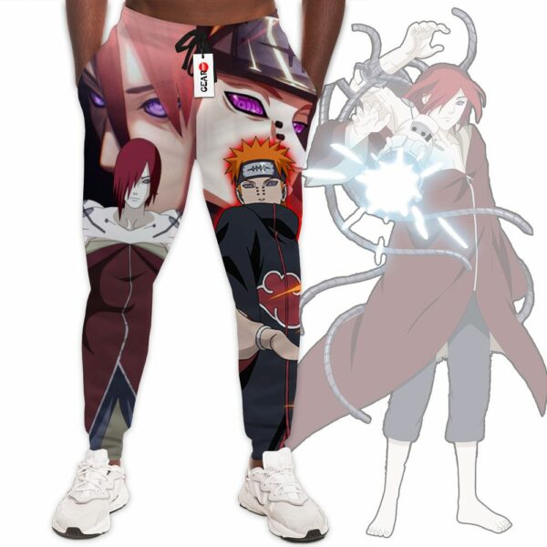 Nagato Pain Sweatpants Custom Anime NRT Jogger Pants Merch 1