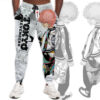 Attack On Titan Joggers Custom Anime Cosplay Sweatpants White Style 8