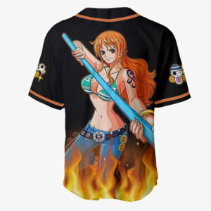 Nami Jersey Shirt Custom OP Anime Merch Clothes 5