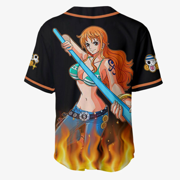 Nami Jersey Shirt Custom OP Anime Merch Clothes 3