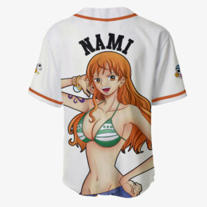 Nami Jersey Shirt One Piece Custom Anime Merch Clothes for Otaku 5