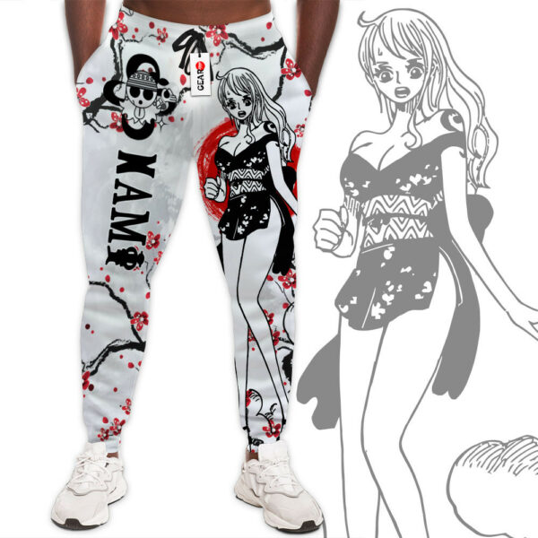 Nami Joggers Custom Anime One Piece Sweatpants Japan Style 1