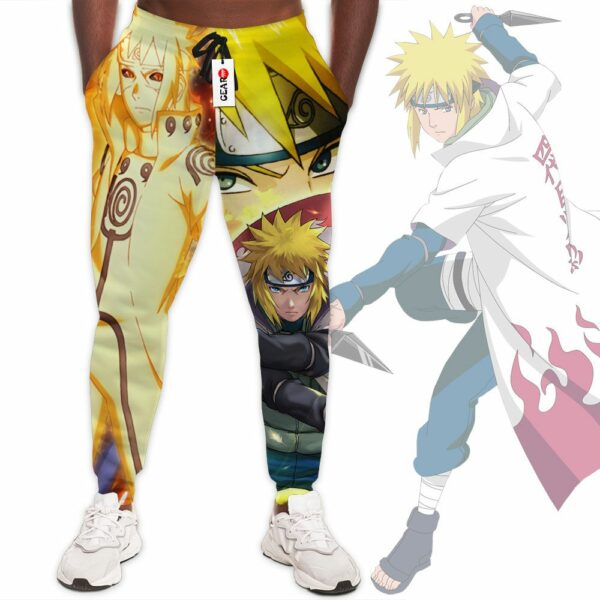 Namikaze Minato Sweatpants Custom Anime NRT Jogger Pants Merch 1