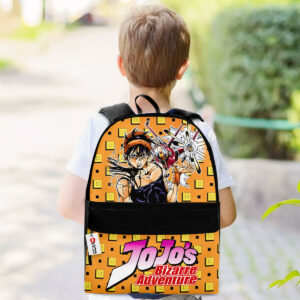 Narancia Ghirga Backpack Custom JJBA Anime Bag for Otaku 5