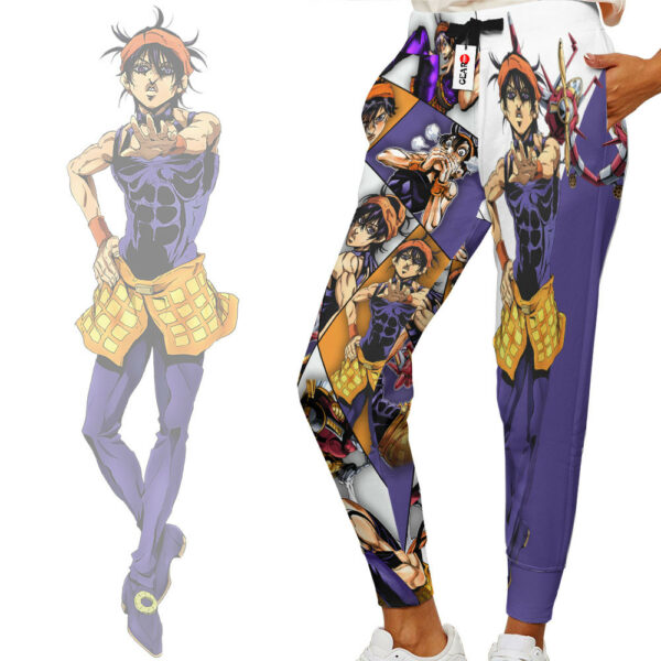 Narancia Ghirga Sweatpants Custom Anime JJBAs Jogger Pants Merch 2