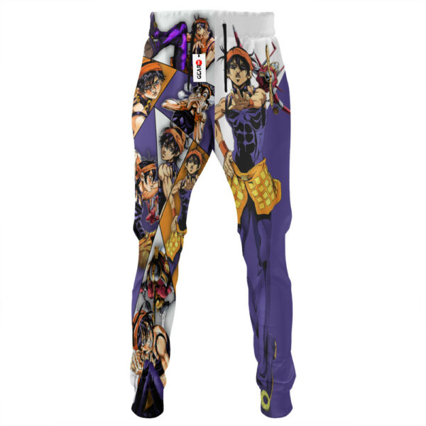 Narancia Ghirga Sweatpants Custom Anime JJBAs Jogger Pants Merch 3