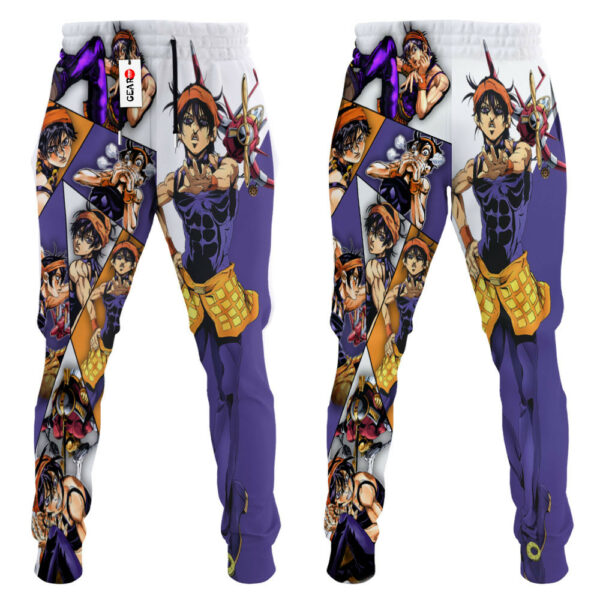 Narancia Ghirga Sweatpants Custom Anime JJBAs Jogger Pants Merch 4