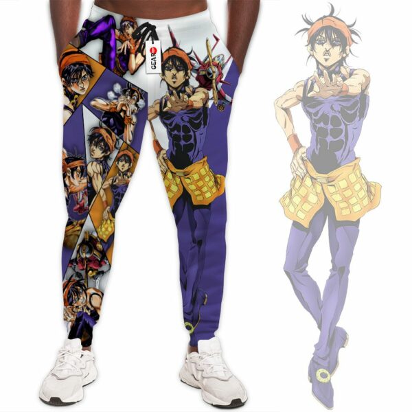 Narancia Ghirga Sweatpants Custom Anime JJBAs Jogger Pants Merch 1