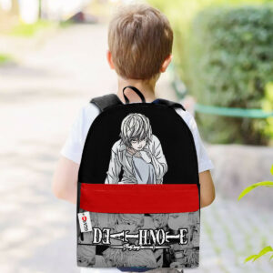 Nate River Backpack Custom Anime D-note Bag Mix Manga for Otaku 5