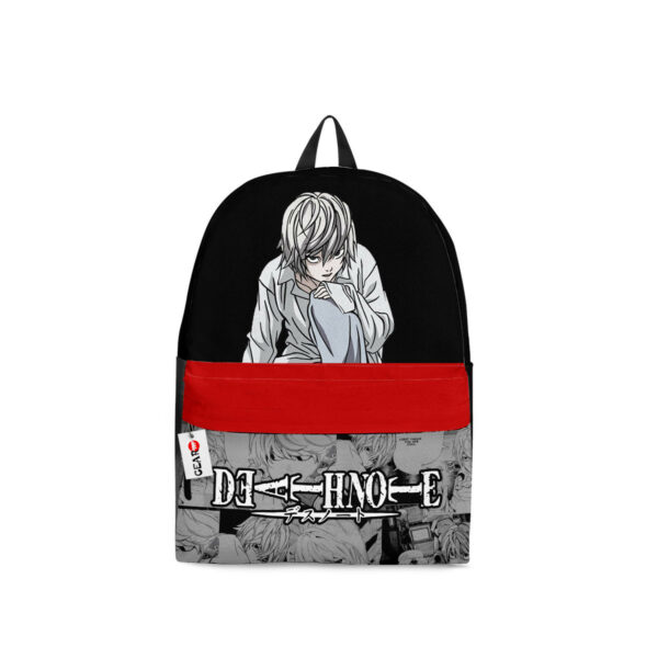 Nate River Backpack Custom Anime D-note Bag Mix Manga for Otaku 1