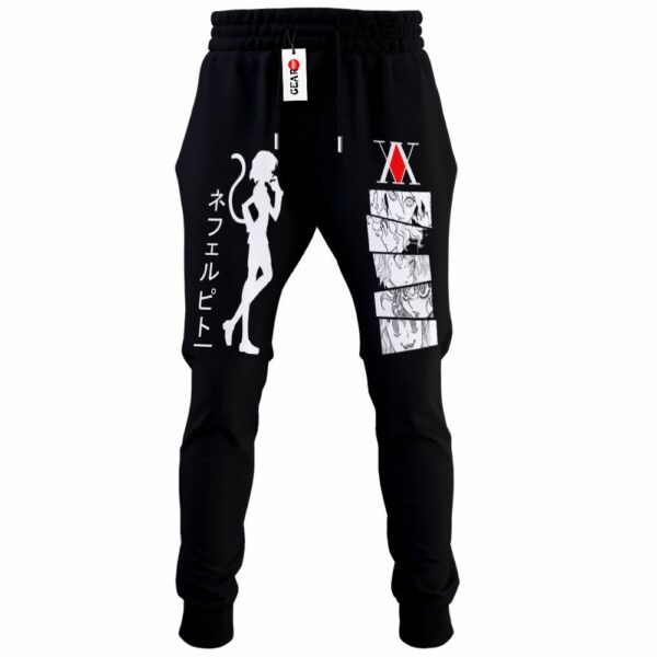 Neferpitou Jogger Pants Fleece Custom HxH Anime Sweatpants 1