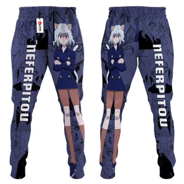 Neferpitou Joggers Anime HxH Sweatpants Mix Manga Gifts for Otaku 3