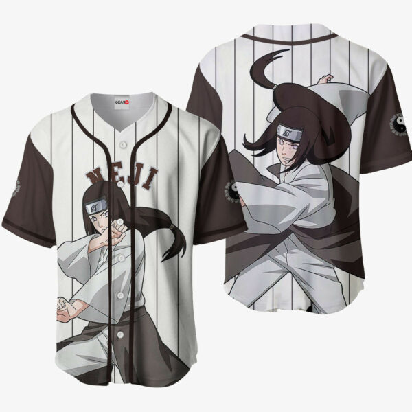 Neji Hyuga Jersey Shirt Custom Anime Merch Clothes Sport Style 1