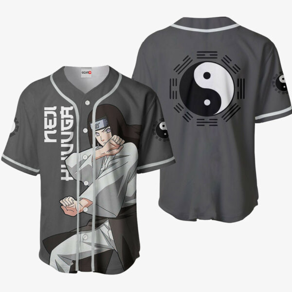 Neji Hyuuga Jersey Shirt Custom NRT Anime Merch Clothes 1