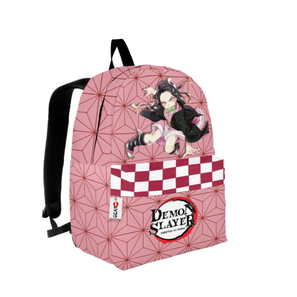 Nezuko Backpack Custom Pattern Kimetsu Anime Bag 2