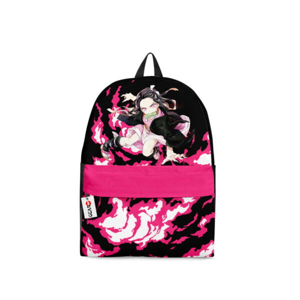 Nezuko Blood Demon Art Backpack Custom Anime Kimetsu Bag for Otaku 1