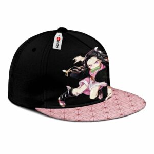 Nezuko Cap Hat Anime Kimetsu Snapback 6