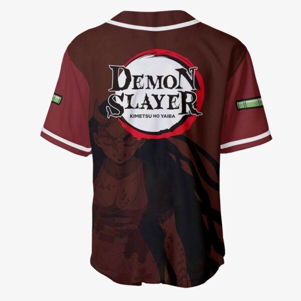 Nezuko Demon Form Jersey Shirt Custom Kimetsu Anime Merch Clothes 3