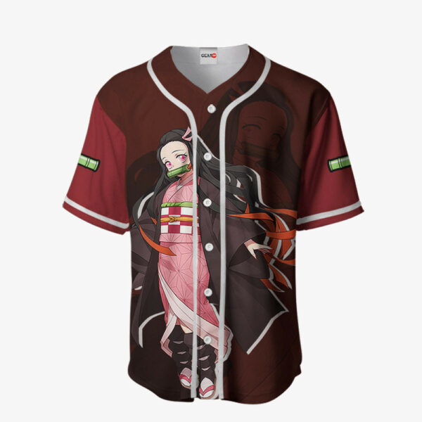 Nezuko Jersey Shirt Custom Kimetsu Anime Merch Clothes for Otaku 2