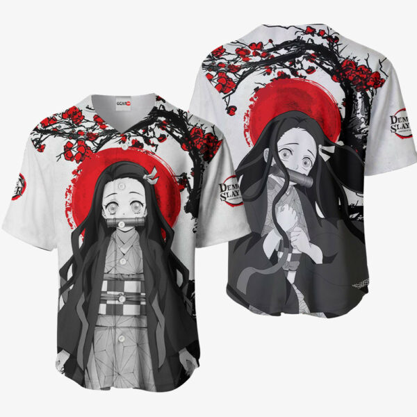 Nezuko Jersey Shirt Custom Kimetsu Anime Merch Clothes Japan Style 1