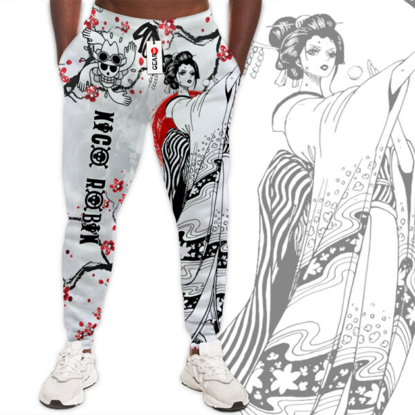 Nico Robin Joggers Custom Anime One Piece Sweatpants Japan Style 1