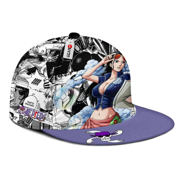 Nico Robin Snapback Hat Custom One Piece Anime Hat Mix Manga 2