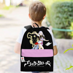 Noelle Silva Backpack Custom Black Clover Anime Bag for Otaku 5