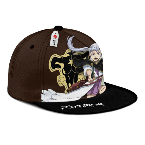 Noelle Silva Snapback Hat Custom Black Clover Anime Hat for Otaku 2