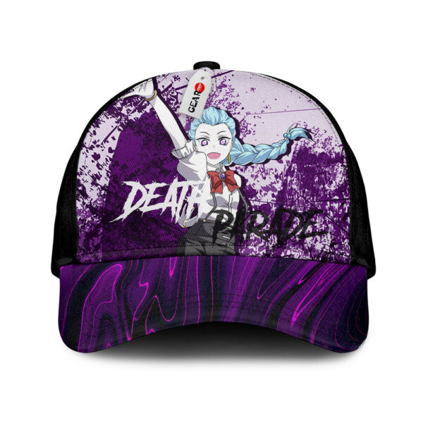 Nona Baseball Cap Death Parade Custom Anime Hat For Otaku 1