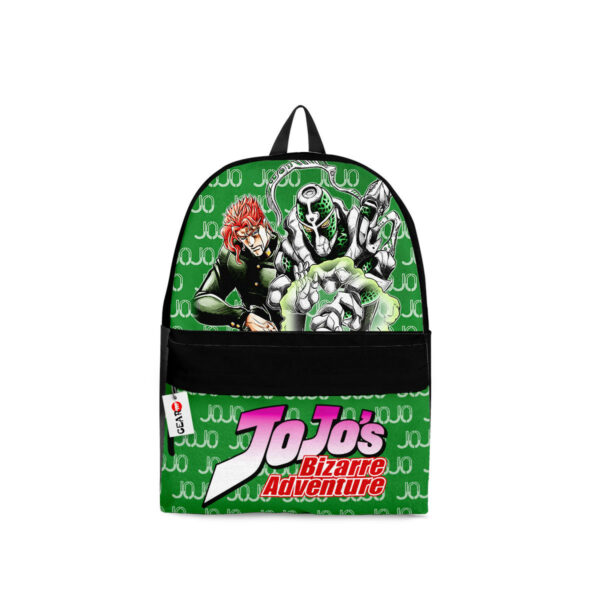 Noriaki Kakyoin Backpack Custom JJBA Anime Bag for Otaku 1