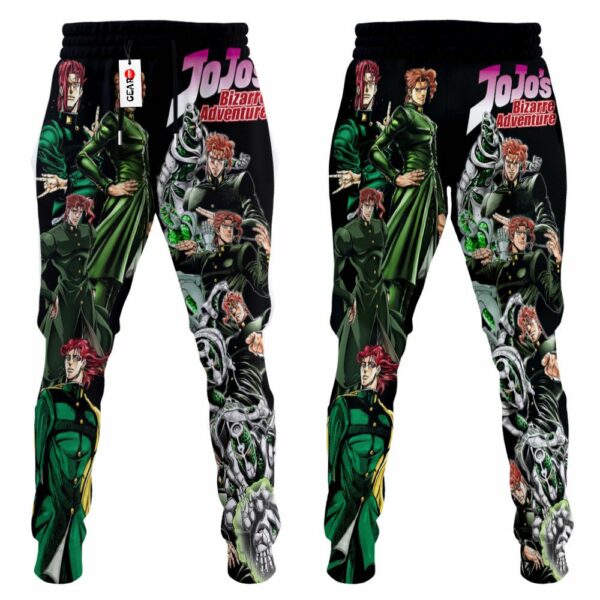 Noriaki Kakyoin Sweatpants Custom Anime JJBAs Jogger Pants Merch 4