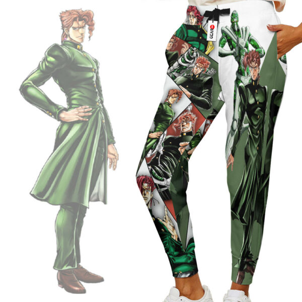 Noriaki Kakyoin Sweatpants Custom Anime JJBAs Joggers Merch 2