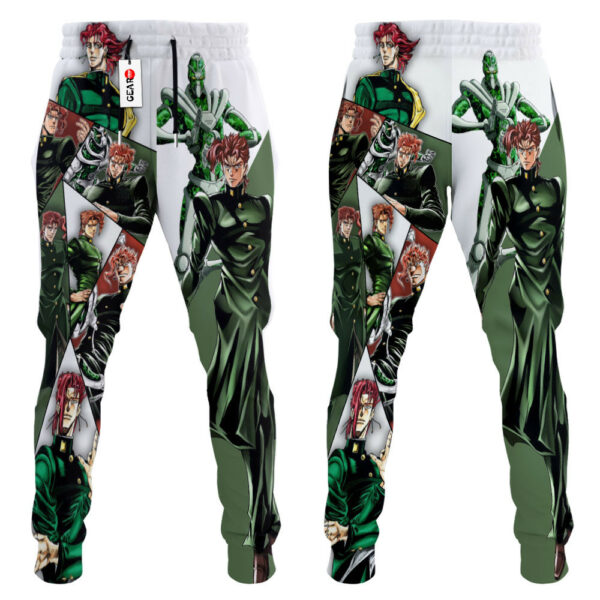 Noriaki Kakyoin Sweatpants Custom Anime JJBAs Joggers Merch 4