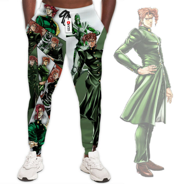 Noriaki Kakyoin Sweatpants Custom Anime JJBAs Joggers Merch 1