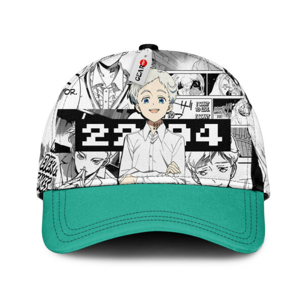 Norman Baseball Cap The Promised Neverland Custom Anime Hat Manga Style 1