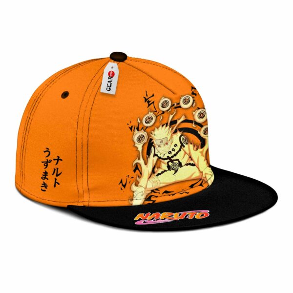 NRT Kurama Snapback Hat Custom Seal NRT Anime Hat 3