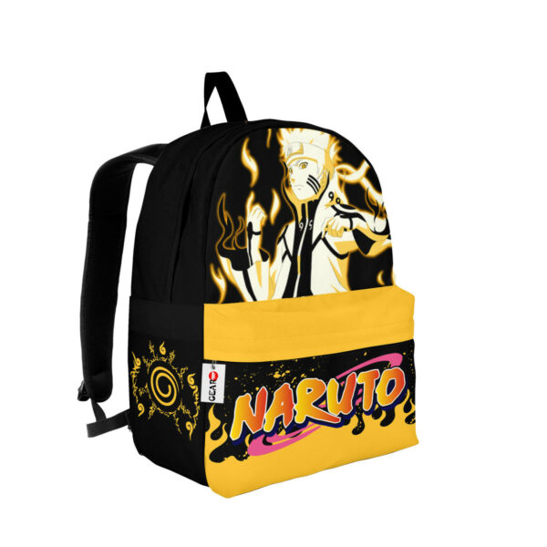 Nrt Uzumaki Bijuu Mode Backpack Custom Anime Bag for Otaku 2