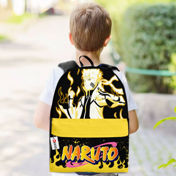 Nrt Uzumaki Bijuu Mode Backpack Custom Anime Bag for Otaku 3