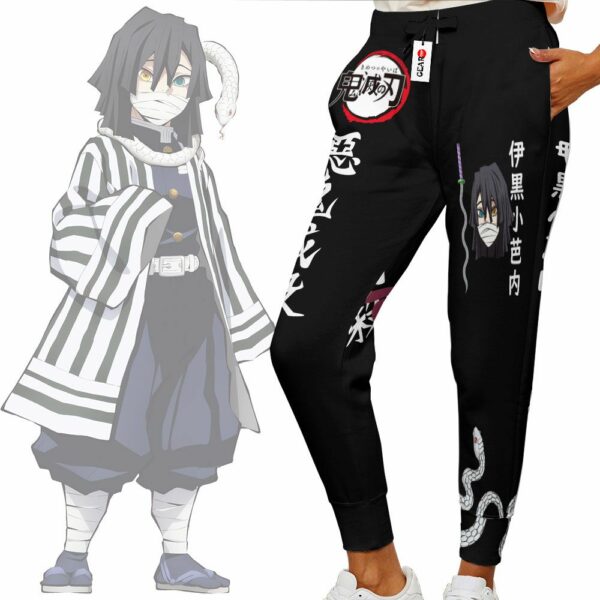 Obanai Hashira Jogger Pants Custom Kimetsu Anime Sweatpants 3