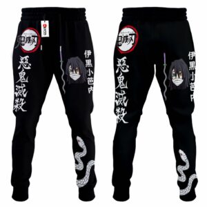 Obanai Hashira Jogger Pants Custom Kimetsu Anime Sweatpants 7