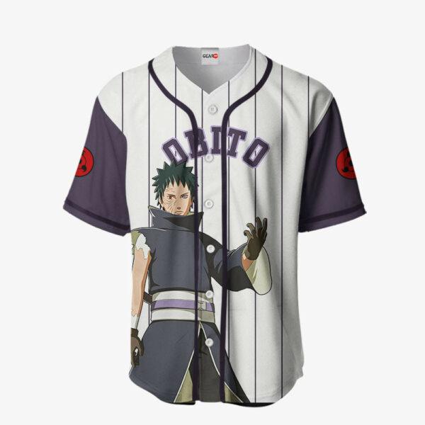 Obito Uchiha Jersey Shirt Custom Anime Merch Clothes 2