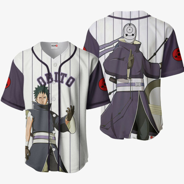 Obito Uchiha Jersey Shirt Custom Anime Merch Clothes 1