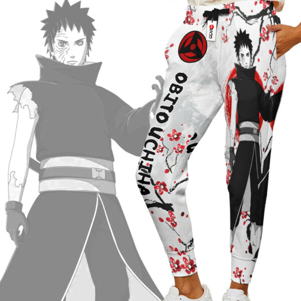 Obito Uchiha Joggers NRT Anime Sweatpants Custom Merch Japan Style 2